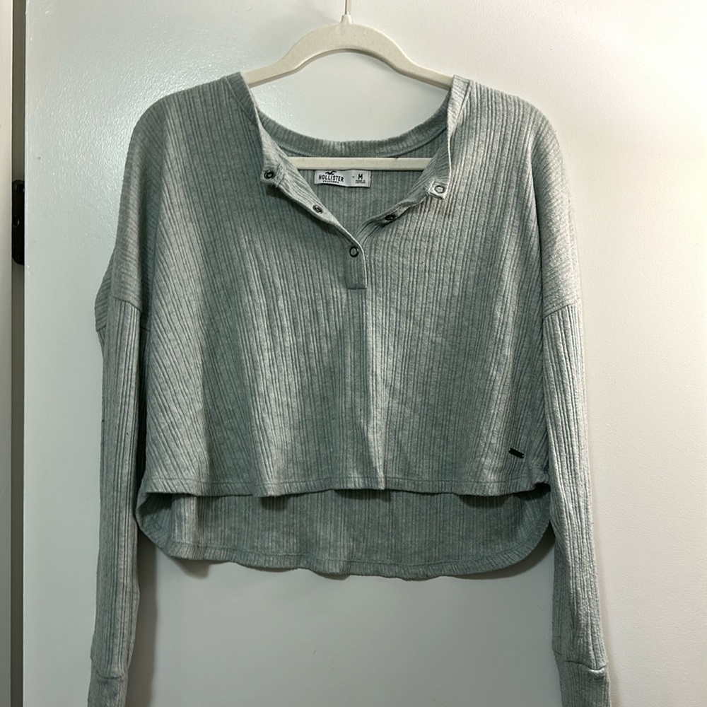 Hollister ribbed long sleeve